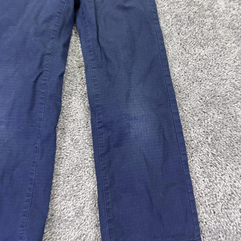 Old Navy Pants Boys M 8 Blue Straight Built-In Flex Elastic Waist Chino Casual